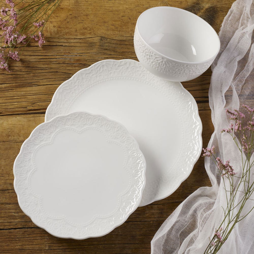 Abigail 12 Piece Dinnerware Set, Service for 4 - Image 2