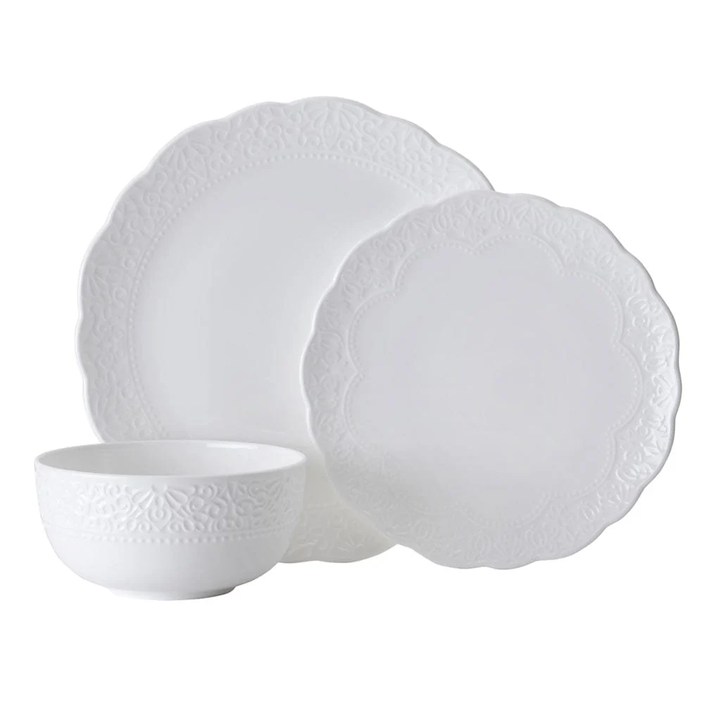 Abigail 12 Piece Dinnerware Set, Service for 4 - Image 9