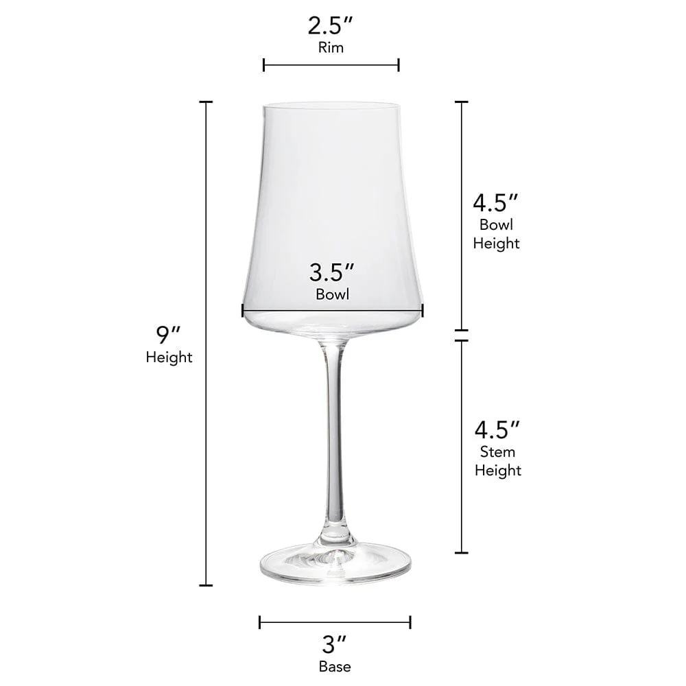 Aline Set of 4 White Wine Glasses - Image 4