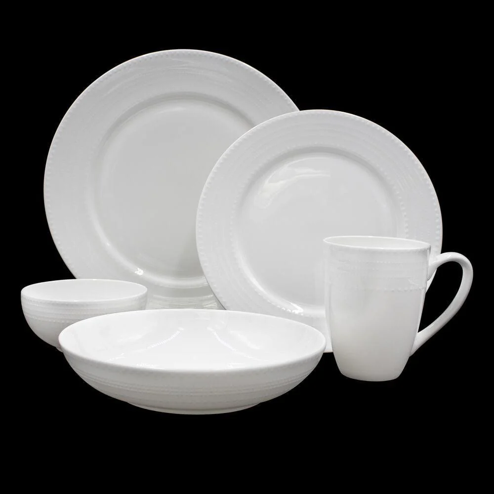 Annabel 40 Piece Dinnerware Set, Service for 8 - Image 5