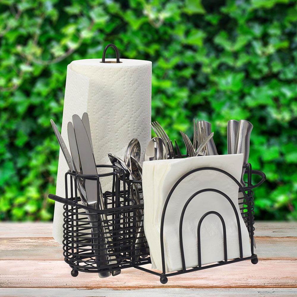 Art Deco Hostess Buffet Storage Caddy - Image 3