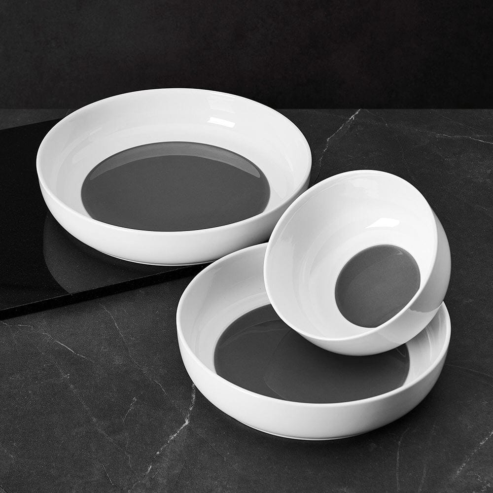 Austyn 9 Piece Dinnerware Bowl Set, Service for 3 - Image 2