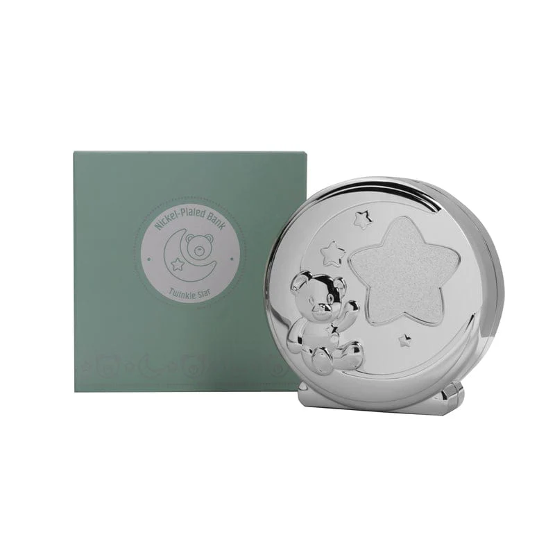 Baby Twinkle Star Nickelplate Coin Bank - Image 5