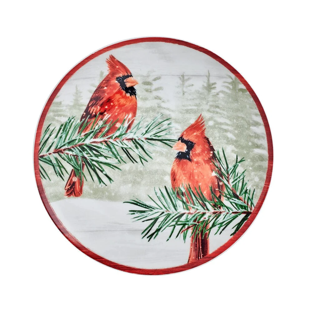 Countryside Christmas Set of 4 Salad Plates - Image 4