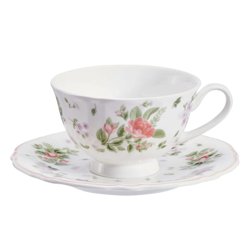 Darling Set of 2 Teacups and Saucers - Image 6