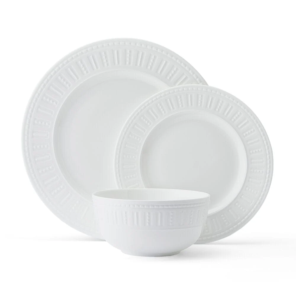 Miles 12 Piece Dinnerware Set, Service for 4 - Image 9