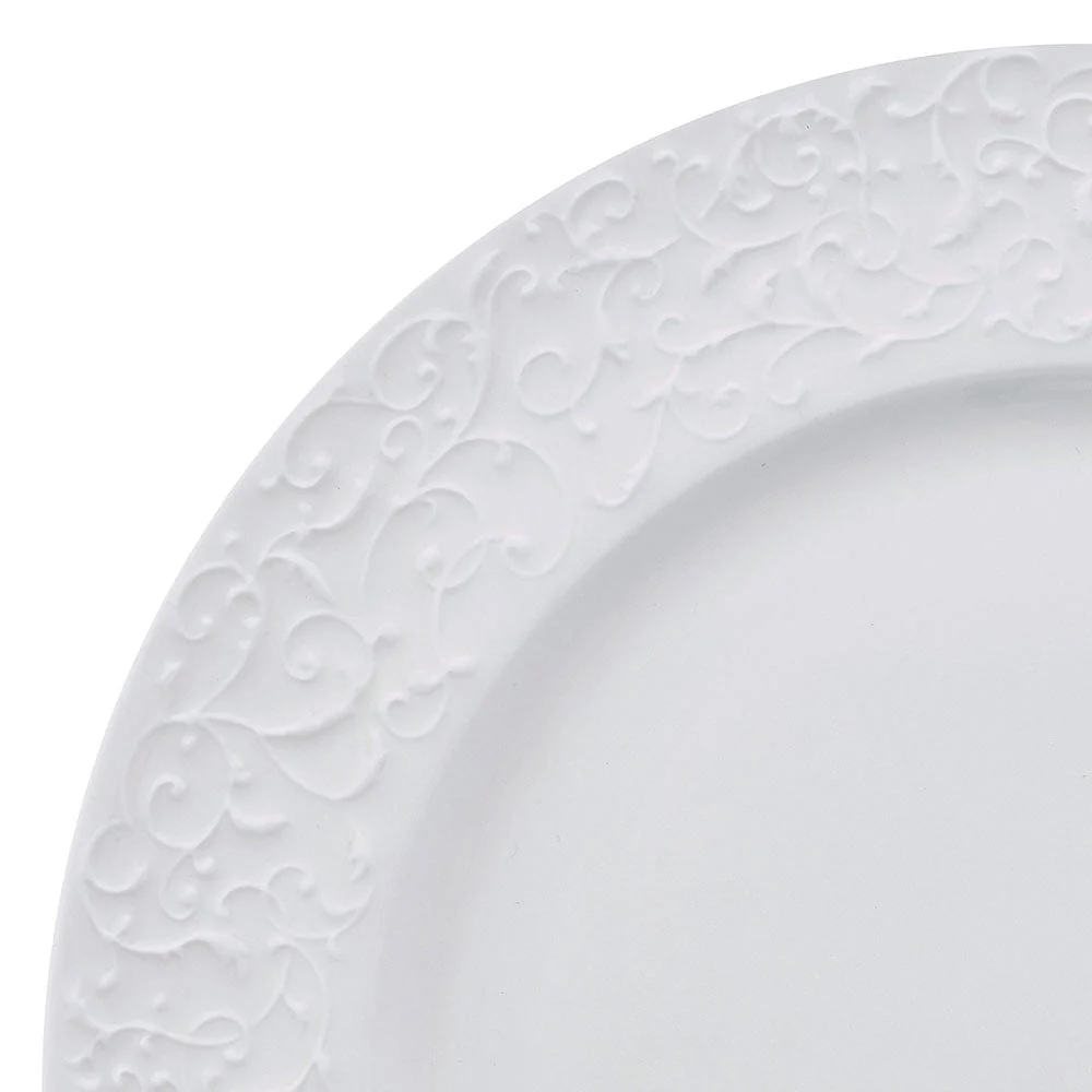 Parchment White 18 Piece Dinnerware Set, Service for 6 - Image 4