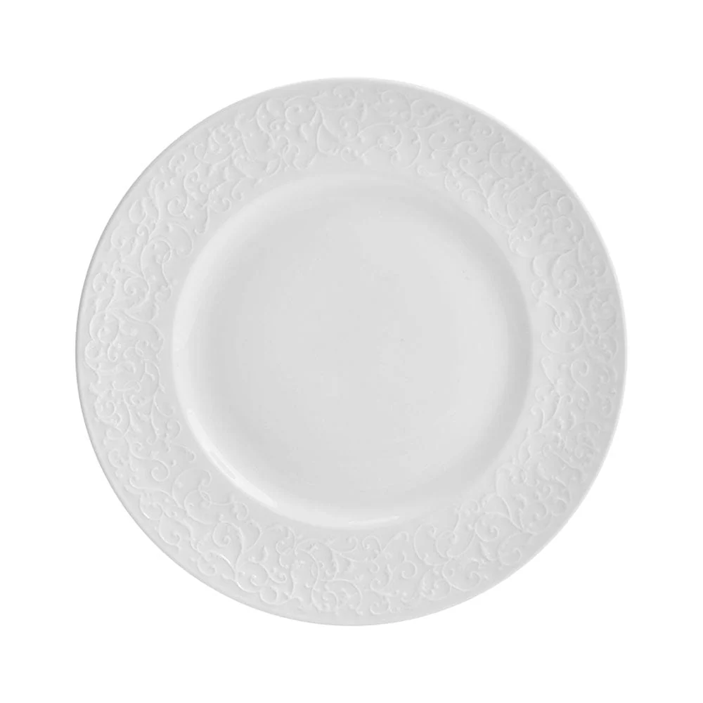 Parchment White 18 Piece Dinnerware Set, Service for 6 - Image 7