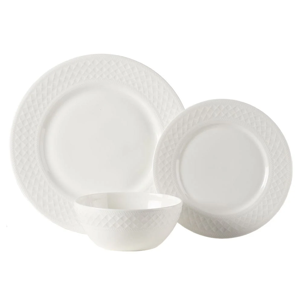 Patterson Vegan Bone™ 12 Piece Dinnerware Set, Service for 4 - Image 9