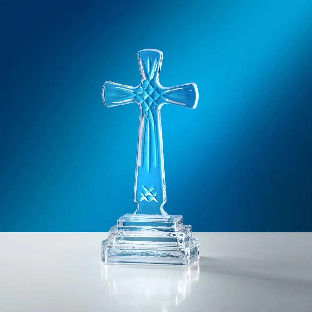 Rejoice Glass Cross - Image 2