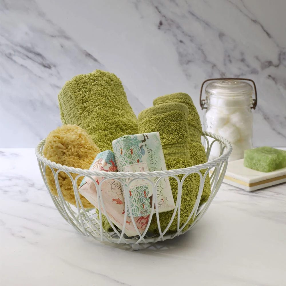 Rope Fruit and Bread Basket White - Image 3