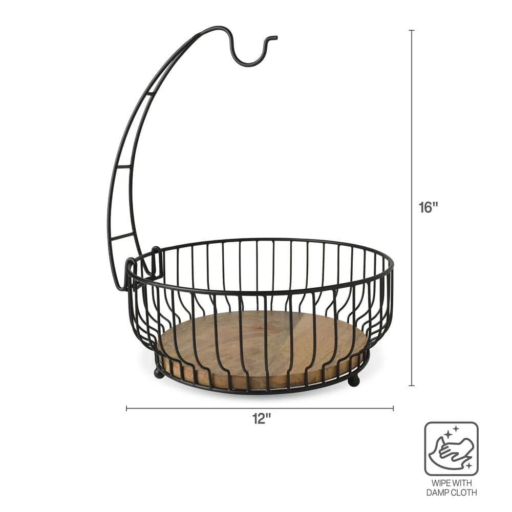 Savannah Fruit Storage Basket with Banana Hook - Image 5