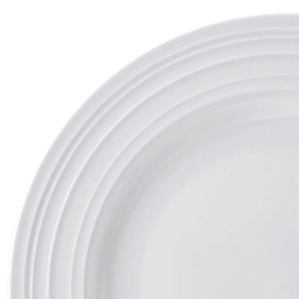 Swirl Bone 12 Piece Dinnerware Set with Pasta Bowls, Service for 4 - Image 4