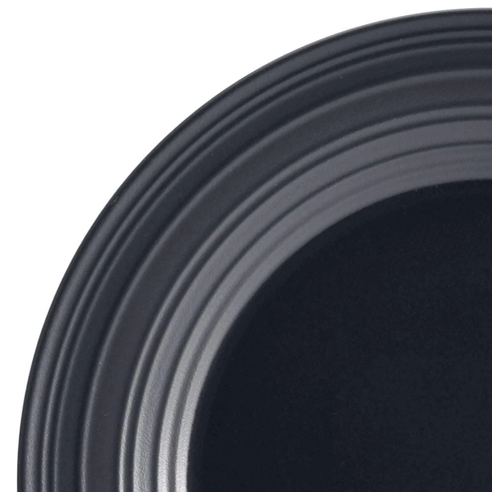 Swirl Graphite 16 Piece Dinnerware Set, Service for 4 - Image 3