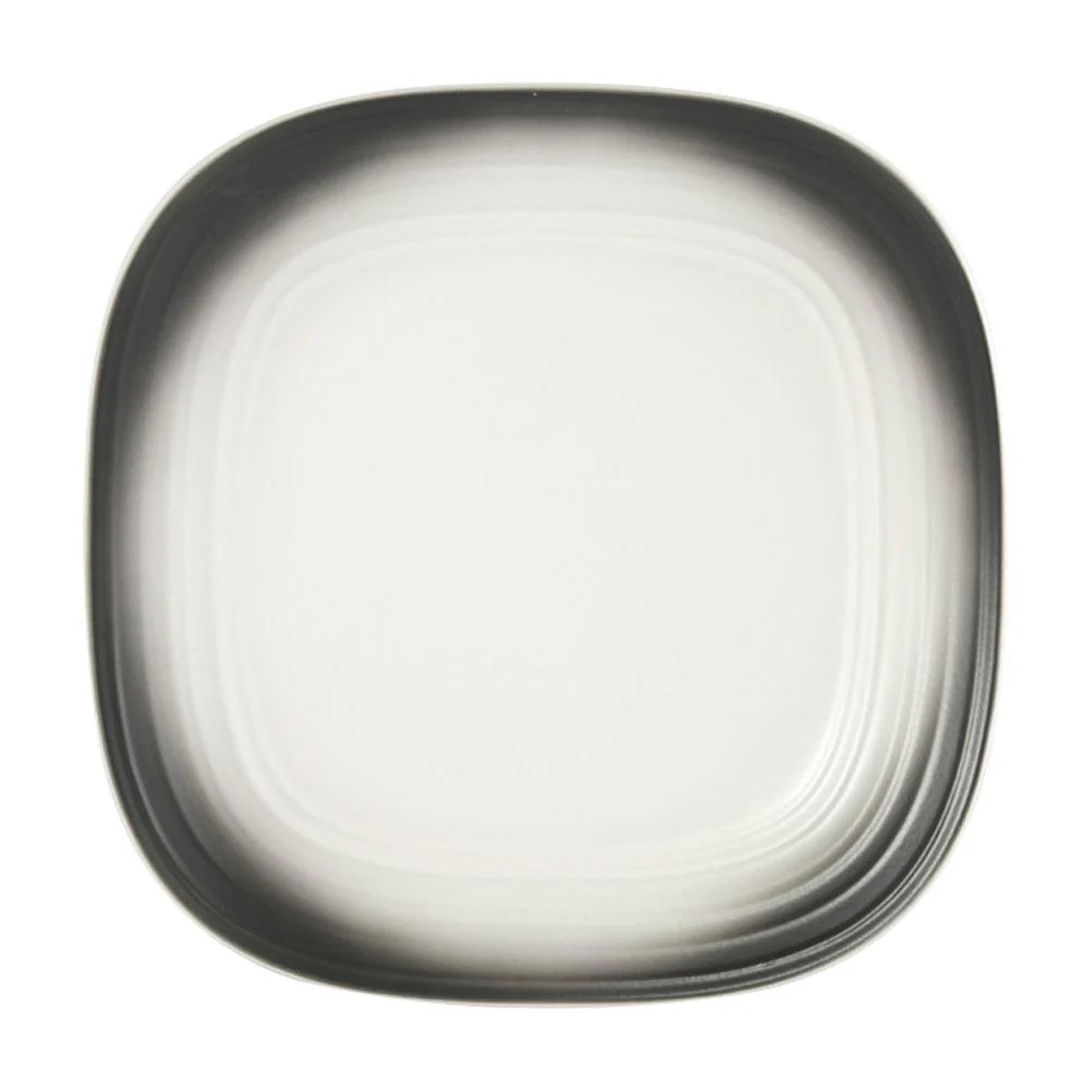 Swirl Ombre Graphite Square 16 Piece Dinnerware Set, Service for 4 - Image 5