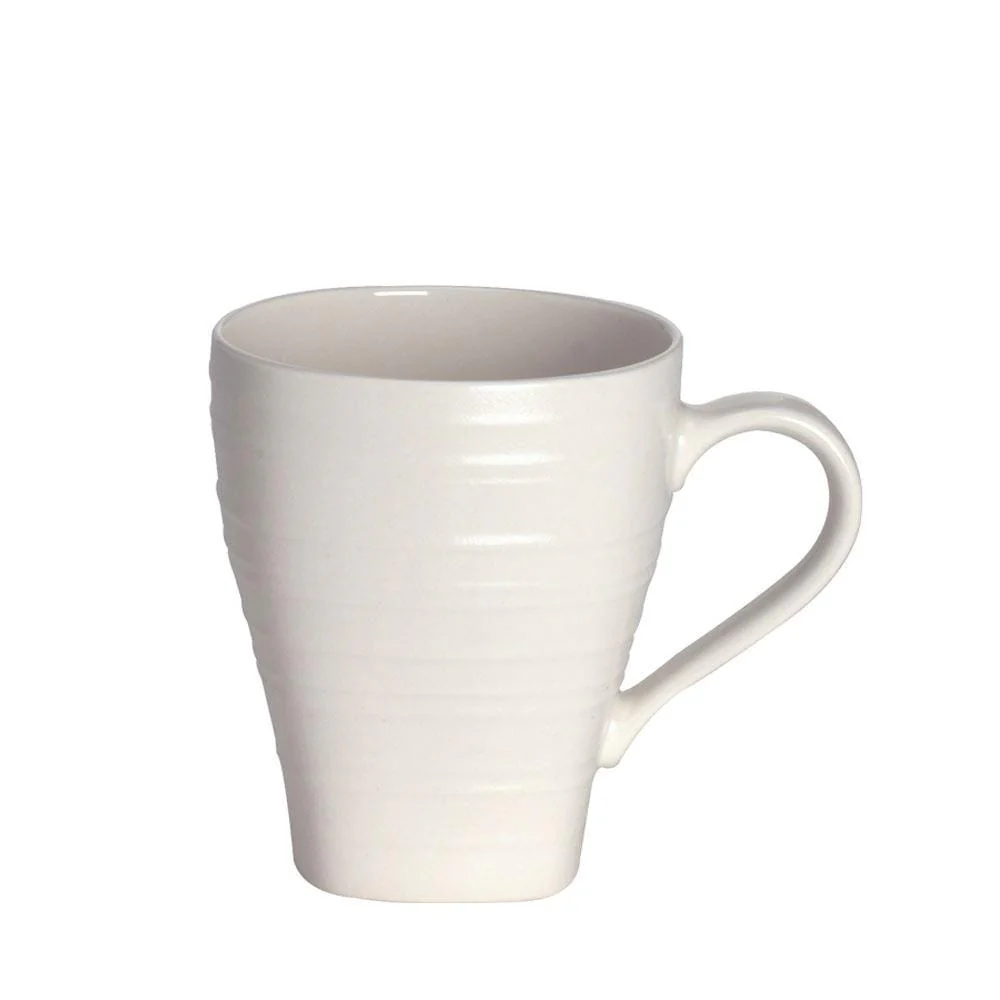 Swirl White Square 16 Piece Dinnerware Set, Service for 4 - Image 8